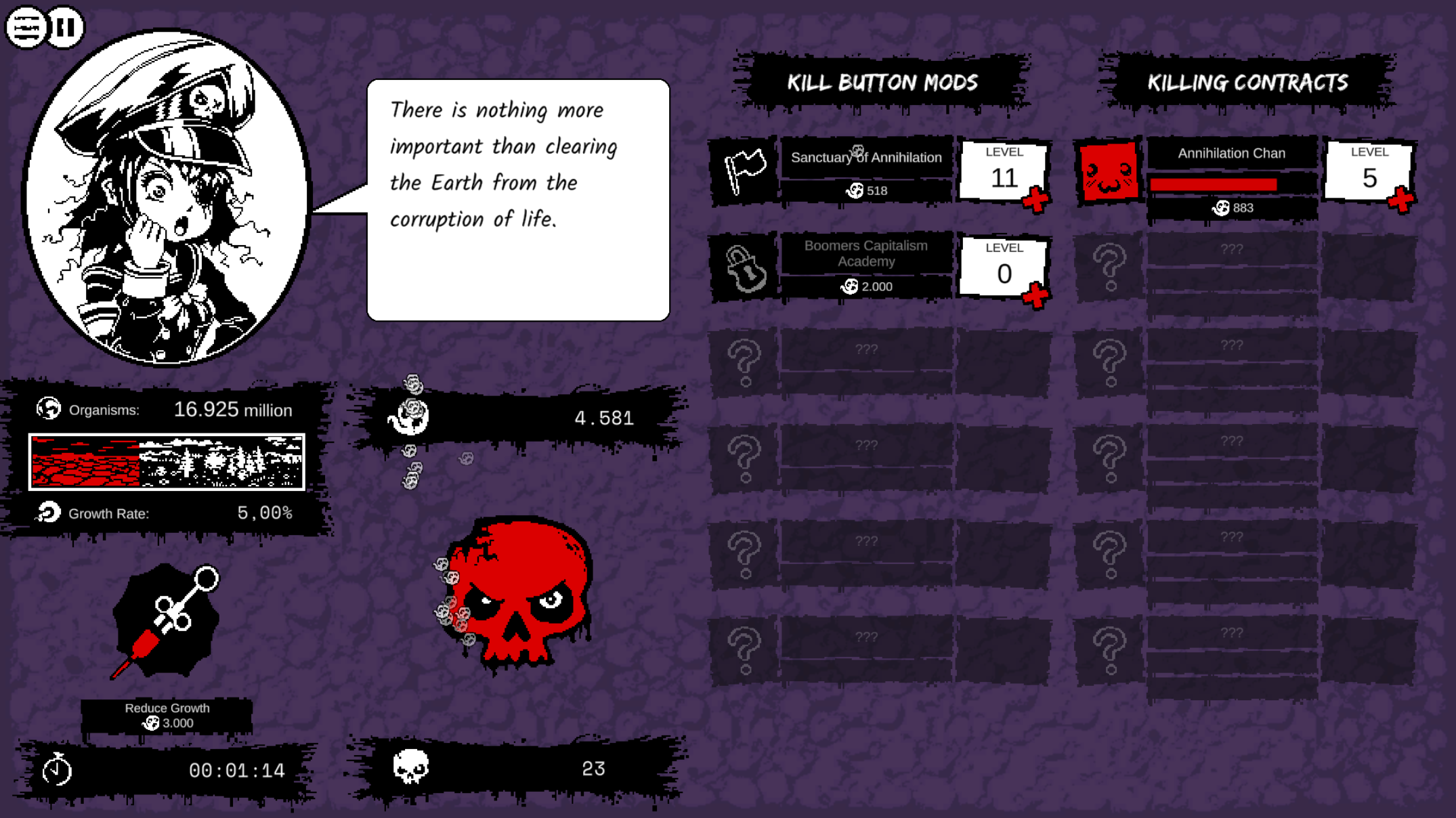 Fantastic Annihilation