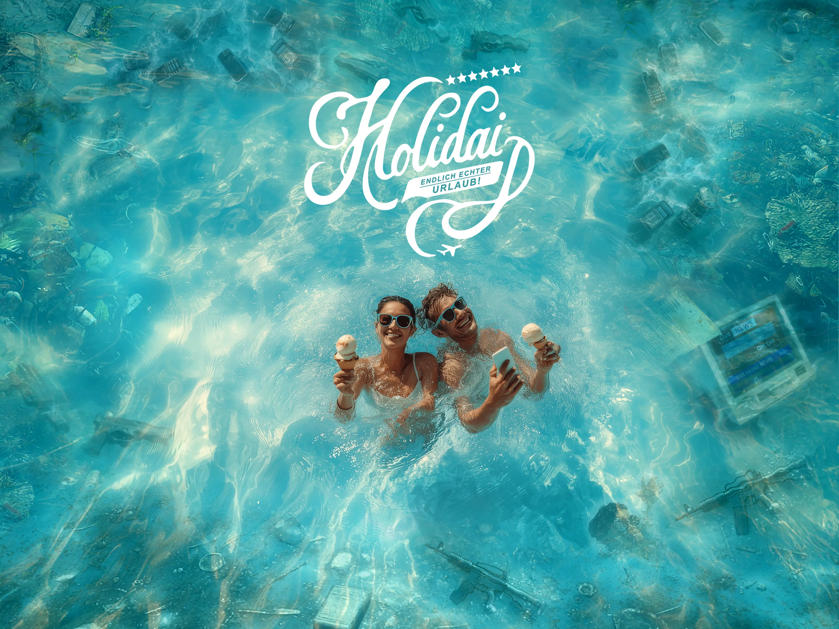 Holidai – endlich echter Urlaub! Interaktives KI-Theater