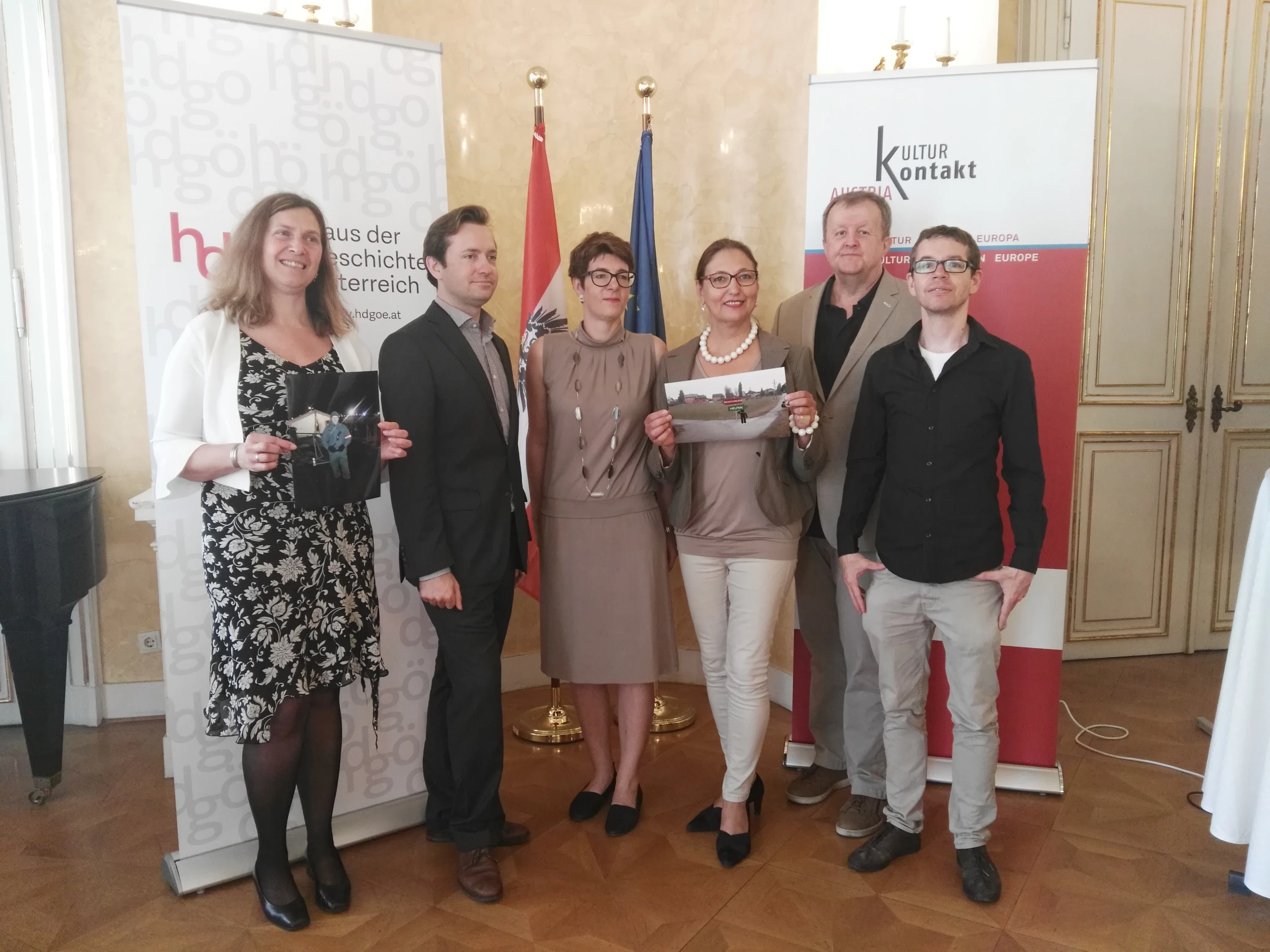 Zivilcourage Praesentation im Bundesministerium