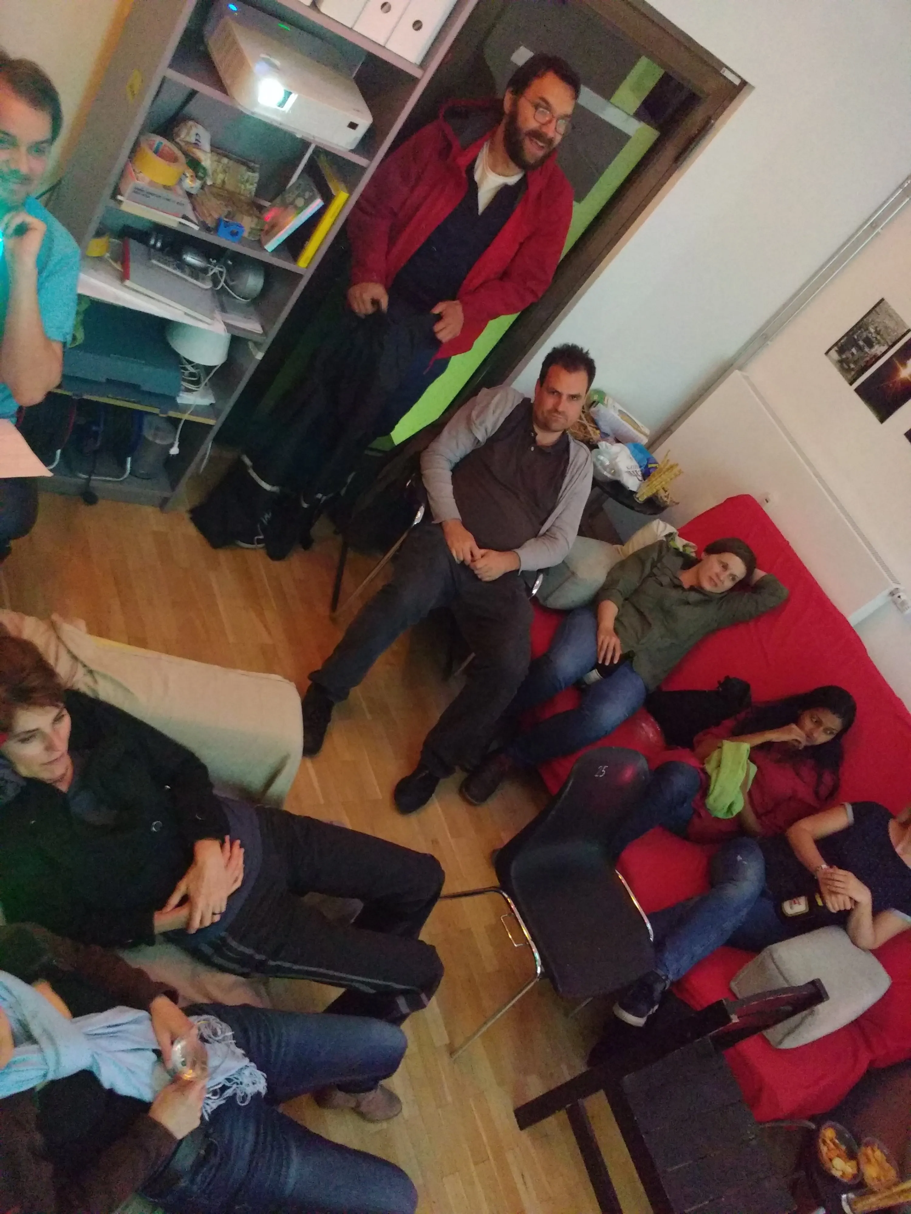 "grenz_wertiges Kunstschaffen" Talk im gold extra Studio & Live gig mit Minuit de Lacroix