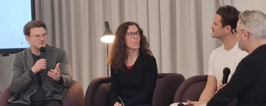 Panel Discussion Pedagogy and Technology at Sonophilia Conference 2025. Credits: Merzmensch