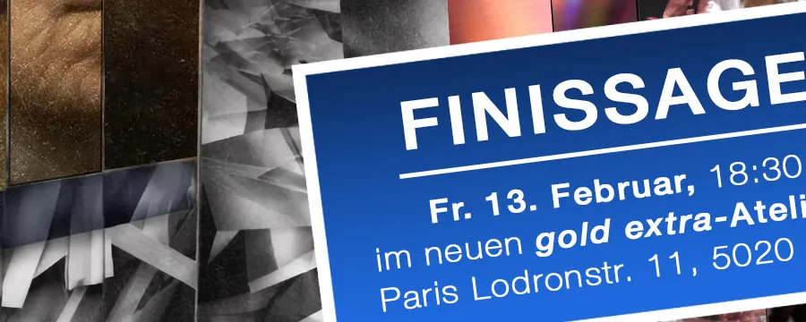 Finissage, Exhibition & Open Studio, Reinhold Bidner