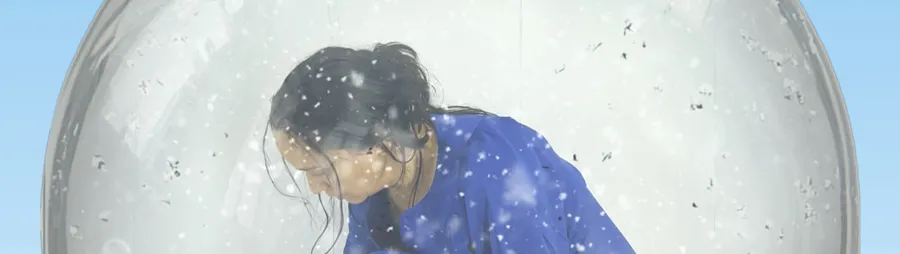 Idyll Exhibition Flyer, gold extra